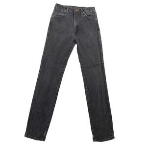 Wrangler Cowboy Cut Slim Fit Jeans Faded Black 1013MWZWK Mens 29x36 Straight Leg